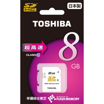SDHCカード CLASS10 8GB SD-E008GX