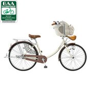 自転車（24/26型） ベージュ DELICIA（デリシア） DCAGH3DC-CAC
