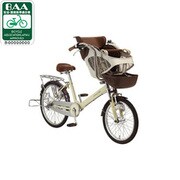 自転車(20/22型) ベージュ DELICIA Duo premier(デリシア デュオ プレミア) DDPEF3DC-CAC