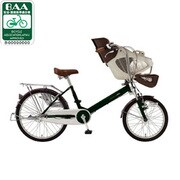 自転車(20/22型) ダークグリーン DELICIA Duo premier(デリシア デュオ プレミア) DDPEF3DC-CAC
