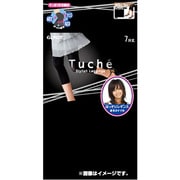 Tuche Stylish Leggings ベーシック プレーン 7分丈 ブラック(026) L TUF102