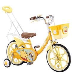 MD-05 くまのプーさん子供用自転車16 補助輪付き子供自転車