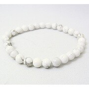 パワーストーンブレスレット ハウライト 6mm 204587