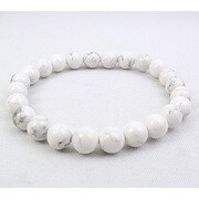 パワーストーンブレスレット ハウライト 8mm 204588