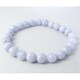 パワーストーンブレスレット ブルーレースアゲート 8mm 204540