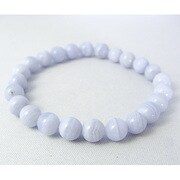 パワーストーンブレスレット ブルーレースアゲート 8mm 204540