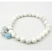 パワーストーンブレスレット ハウライト 8mm 204626