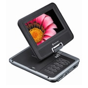7型ワイド液晶搭載ポータブルDVDプレーヤー CPRM対応 チタンシルバー GHV-PDV775S