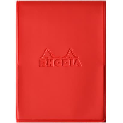 cf11icrd ロディア11 インカラー PVCカバー付き メモ帳 No.11 A7サイズ相当（7.4×10.5cm） レッド