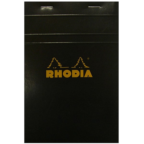 cf142009 ブロックロディア No.14 ブラック メモ帳 5mm方眼 ミシン目あり サイズ(11×17cm)