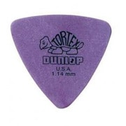 ギターピック トライアングル 1.14mm パープル Tortex(トーテックス) 431R114