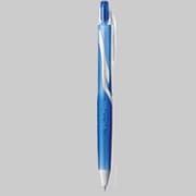 ビクーニャ ノック式油性ボールペン 黒インク 0.7mm スカイブルー BX157S-A