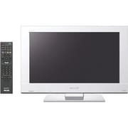 BRAVIA(ブラビア) 22V型 地上・BS・110度CSデジタルハイビジョン液晶テレビ HDD500GB内蔵 ホワイト KDL-22BX30H W