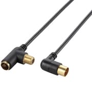 2分岐アンテナケーブル 分岐型-L型 3m AV-ATSPL30BK