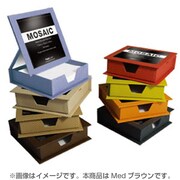 GM15MBR モザイク メモボックス Mブラウン
