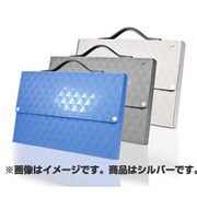 70240 スナップロックブリーフケース シルバー