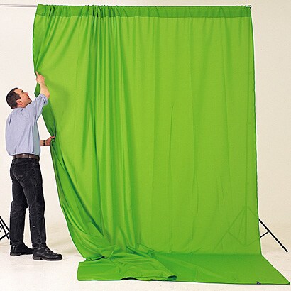 GREENSCREEN3×7 グリーンスクリーン 3×7.3m クロマキー CL 033