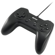 USBゲームパッド 10ボタンタイプ デジタル対応 ブラック BSGP1001BK