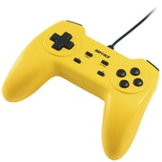 USBゲームパッド 10ボタンタイプ デジタル対応 イエロー BSGP1001YE