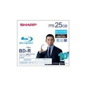 録画用BD-R追記型 1-4倍速 片面1層 25GB 10枚 インクジェットプリンタ対応 VR-25BR10