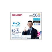 録画用BD-R追記型 1-4倍速 片面2層 50GB 3枚 インクジェットプリンタ対応 VR-50BR3