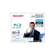 録画用BD-R追記型 1-4倍速 片面2層 50GB 5枚 インクジェットプリンタ対応 VR-50BR5