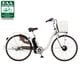 電動アシスト自転車（26型） ホワイト 電動ハイブリッド自転車 eneloop bike（エネループバイク） CY-SPL226(W)