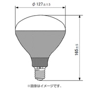 白熱電球 写真用レフランプ E26口金 500W形 タングステン用 PRF-500WD