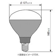 白熱電球 写真用レフランプ E26口金 500W形 昼光(デイライト)用 PRS-500WBD