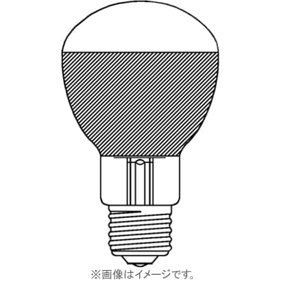 白熱電球 電照用電球（みのり） E26口金 110V 75W形 65mm径 ホワイト KRD110V75WD
