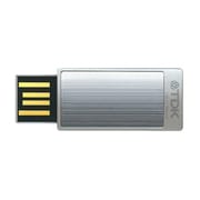 USB2.0対応 USBフラッシュメモリ TRANS-IT Slim-Lx 4GB シルバー UFD4GS-TSSLB