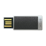 USB2.0対応 USBフラッシュメモリ TRANS-IT Slim-Lx 8GB ブラック UFD8GS-TSBKB