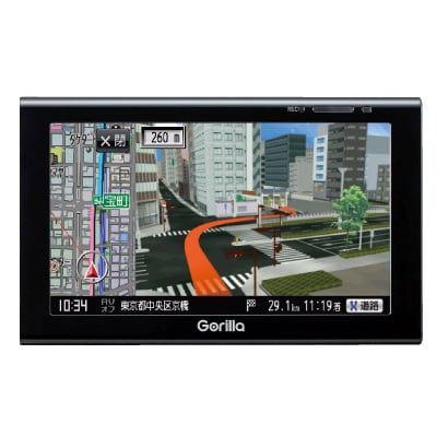 NV-SB550DT [5.2V型 ワンセグチューナー内蔵 SSDポータブルナビゲーション Gorilla(ゴリラ)]