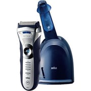シェーバー（充電・交流両式） 洗浄機能付き Braun Series 3（ブラウン シリーズ3） アルコール洗浄液3個入り限定品 390CCP