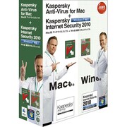 Kaspersky Anti-Virus for Mac + Kaspersky Internet Security 2010 [Windows＆Macソフト PC1台・1年利用可能]