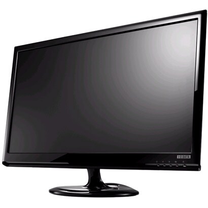 21.5型ワイド液晶モニター アナログ/デジタル接続 スピーカー搭載 非光沢(ノングレア)モデル ブラック LCD-MF222XBR