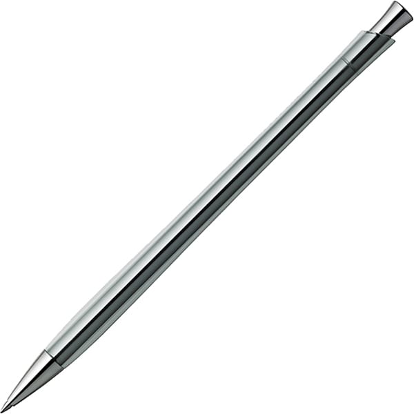 フロス 油性ボールペン 台座付き 黒インク0.7mm グラスクリア 受付ペン BA65-GC