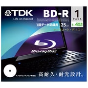 データ用BD-R 片面1層25GB 1-4倍速 インクジェットプリンタ対応 1枚 BRD25PWB1A