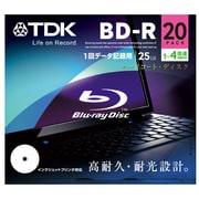 データ用BD-R 片面1層25GB 1-4倍速 インクジェットプリンタ対応 20枚 BRD25PWB20A