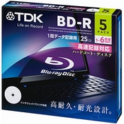 データ用BD-R 片面1層25GB 1-6倍速 インクジェット対応 5枚 BRD25PWC5A