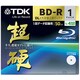 データ用BD-R DL 片面2層50GB 1-4倍速 インクジェット対応 1枚 超硬 BRD50HCPWB1A