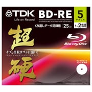 データ用BD-RE 片面1層25GB 1-2倍速 インクジェットプリンタ対応 5枚 超硬 BED25HCPWA5A