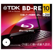 データ用BD-RE 片面1層25GB 1-2倍速 インクジェットプリンタ対応 10枚 BED25PWA10A