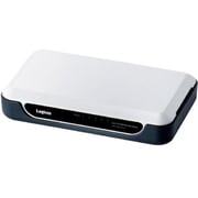 スイッチングHUB 10/100Mbps 5ポート 電源外付 プラスチックケース ホワイト LAN-SW05/PH