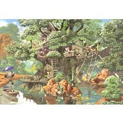 D1000-369 不思議の森のツリーハウス [ジグソーパズル ディズニー 隠し絵  1000ピース（完成サイズ:51×73.5cm）]