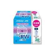 録画用DVD-RW 120分 1-2倍速 CPRM対応 20枚 インクジェットプリンタ対応 VD-W120LW20