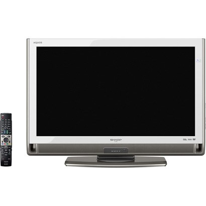 32V型 ブルーレイディスクレコーダー内蔵 地上・BS・110度CSデジタルハイビジョン液晶テレビ LED AQUOS ホワイト系 LC-32DX3W