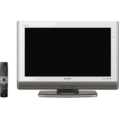 AQUOS（アクオス）26V型 ブルーレイディスクレコーダー内蔵 地上・BS・110度CSデジタルハイビジョン液晶テレビ ホワイト系 LC-26DV7W