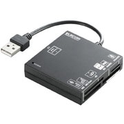 メモリリーダライタ SD+MS+CF+XD ブラック MR-A004BK
