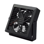 USB扇風機 大風量モデル(強力マグネット内蔵マルチUSB扇風機) ブラック UMF02BK